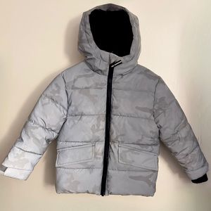 Members Mark Camouflage Reflective Puffer